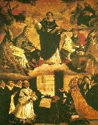 Francisco de Zurbaran the apotheosis of st oil on canvas